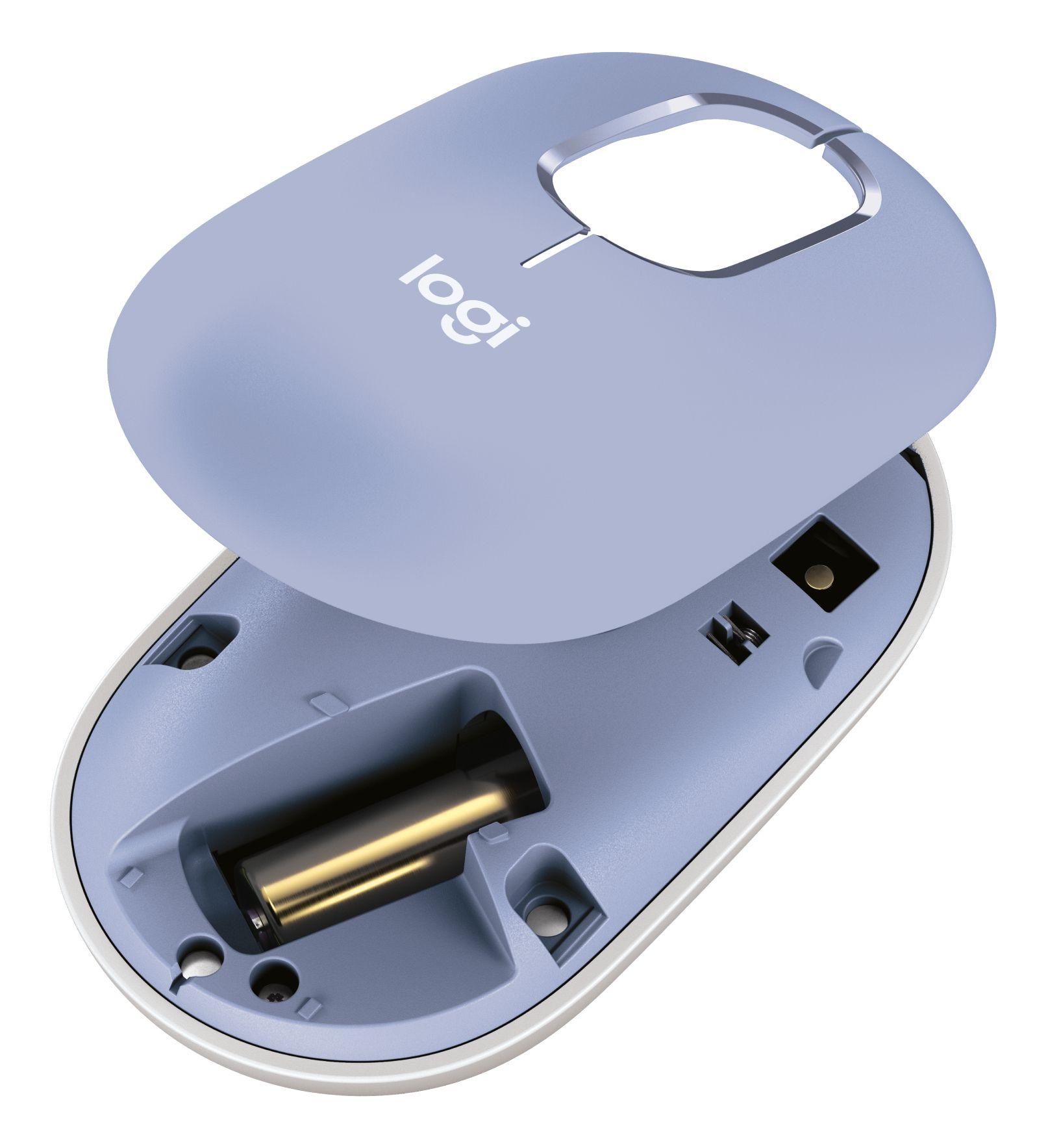 Rato LOGITECH POP Mouse (Ambidestro - 4000 DPI - Ótico - Lilás) — miniatura 5