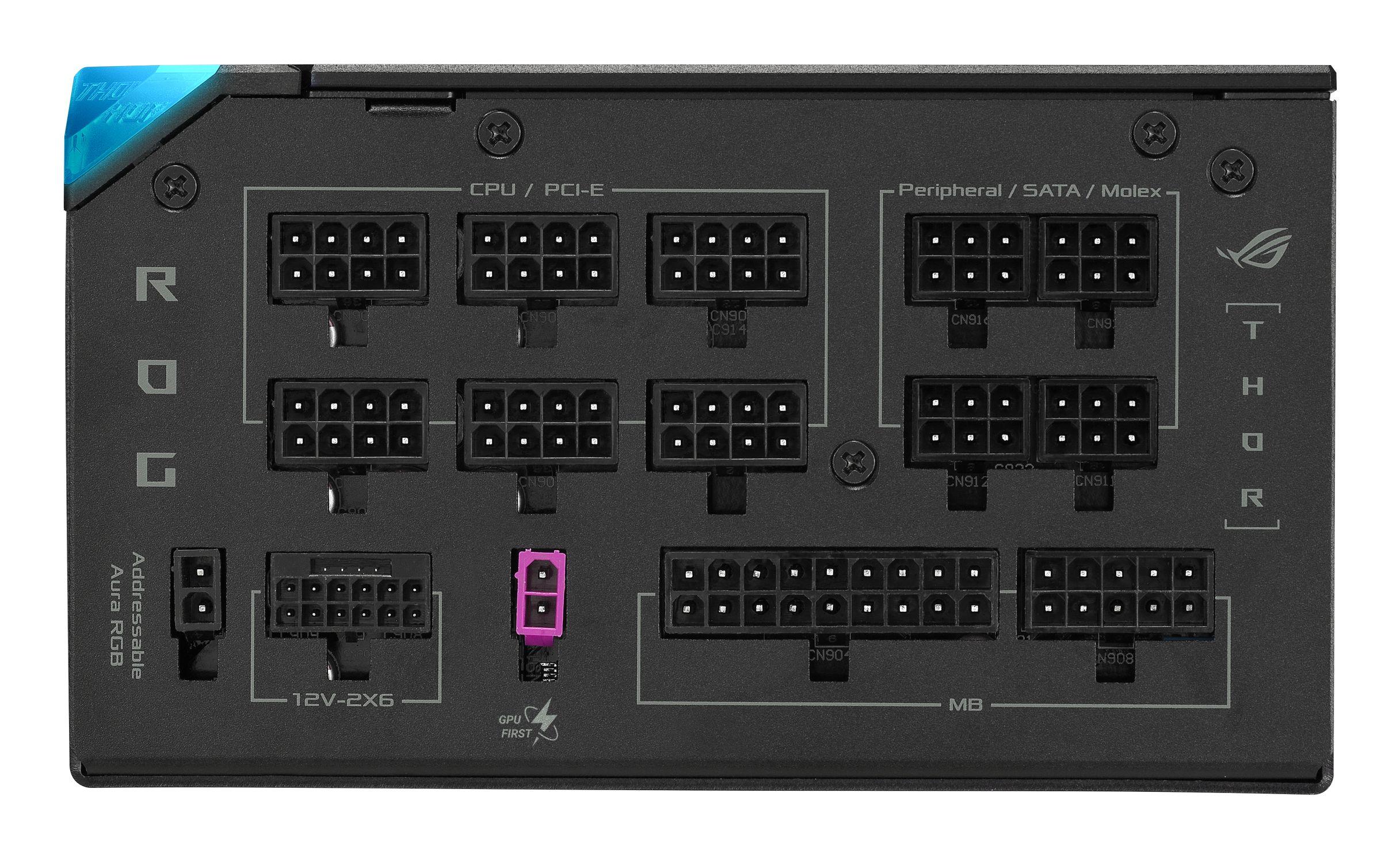 Fonte de Alimentação ASUS ROG Thor 1000W Platinum III (ATX - 1000 W - 80 Plus Platinum - Preto), miniatura 5