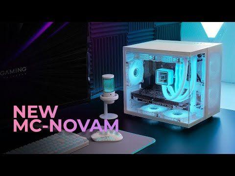 Caixa PC MARS GAMING MC-NOVAM (Micro-ATX, Mini-ITX - Mini Tower - micro-ATX, Mini-ATX - Preto) — miniatura 3