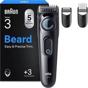 Aparador de Barba BRAUN BT3520 (Preto e Azul), miniatura 3