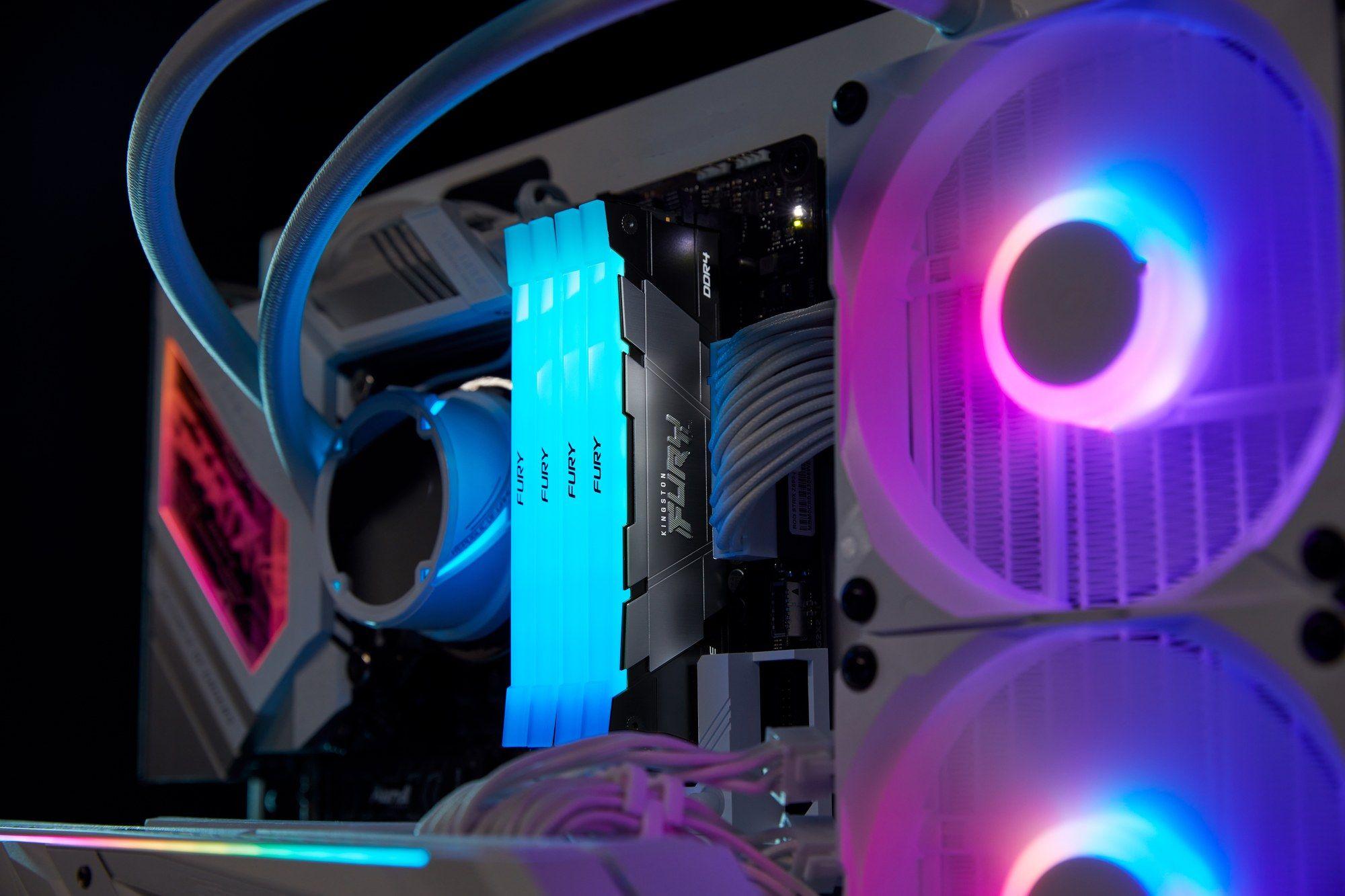 Memória RAM KINGSTON FURY Renegade RGB KF440C19RB2A/8 (4000 MHz - 8 GB - DIMM), miniatura 11
