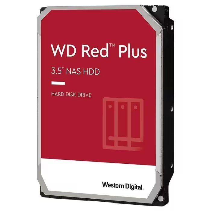 Disco Rígido Interno WESTERN DIGITAL WD Red Plus WD40EFZZ (4 TB - 3,5" - SATA)