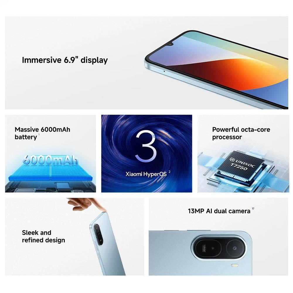 Smartphone XIAOMI Redmi A7 Pro (4GB/64GB - 6,9" - Azul) — miniatura 3
