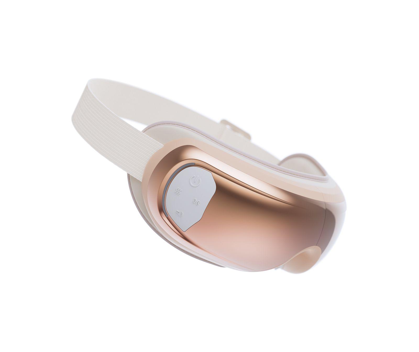 Massajador Ocular RENPHO Eyeris 3 (ABS, Couro proteico - Rosa Dourado) — miniatura 2