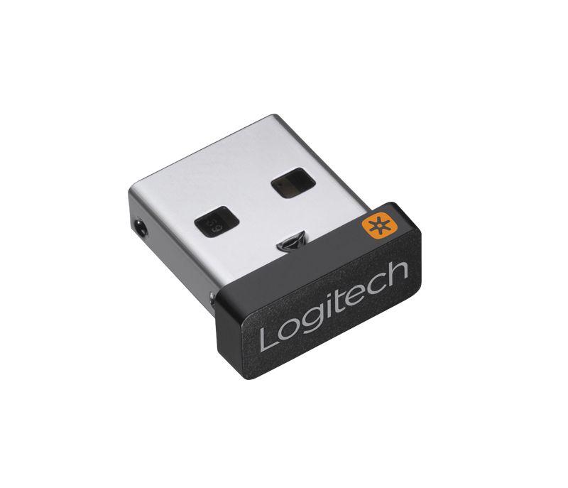 Recetor USB LOGITECH Unifying (Sem fios - 10 metros, USB - Preto)