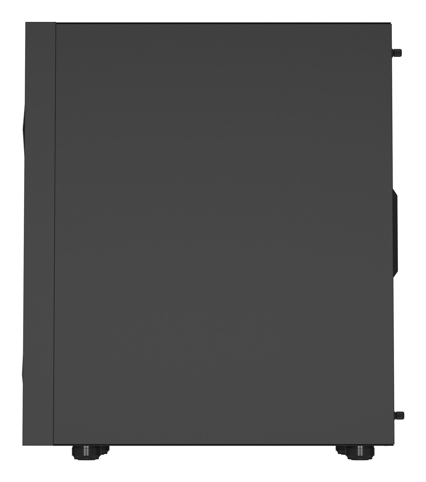 Caixa de Computador GENESIS Diaxid 605F (ATX, Micro ATX, Mini-ATX - Midi Tower - ABS, Aço, Vidro temperado - Preto) — miniatura 2