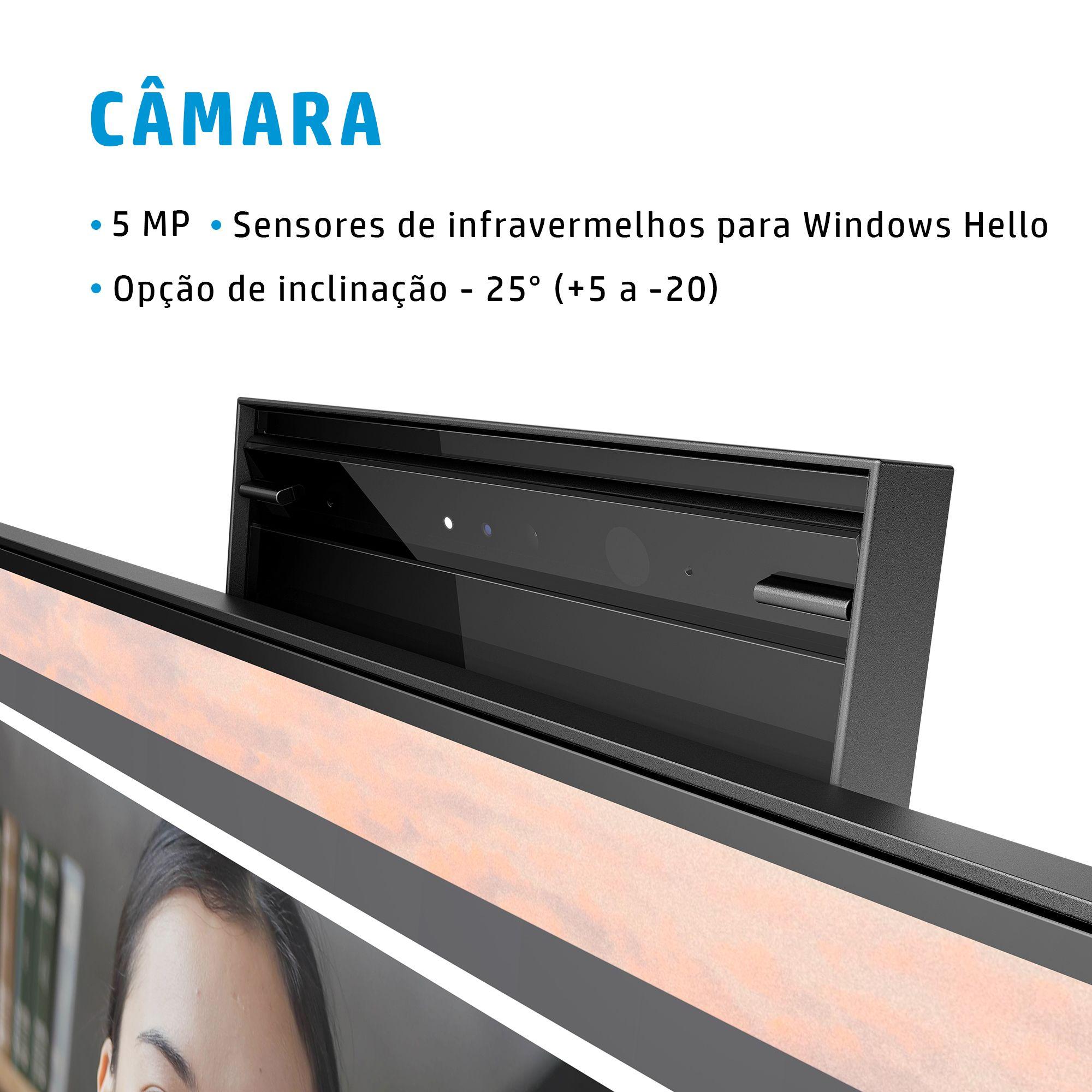 Monitor HP E24mv G4 (23,8" - IPS - 60 Hz - Preto) — miniatura 10