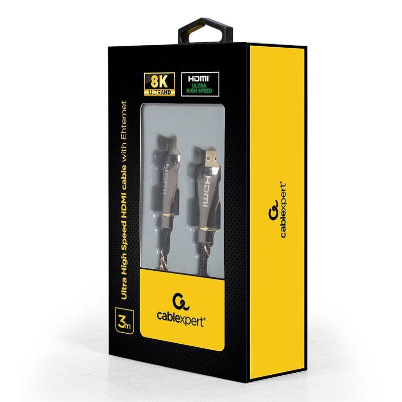Cabo HDMI GEMBIRD CCBP-HDMI8K-3M (3 m - 60 Hz - HDMI Tipo A - Preto), miniatura 5