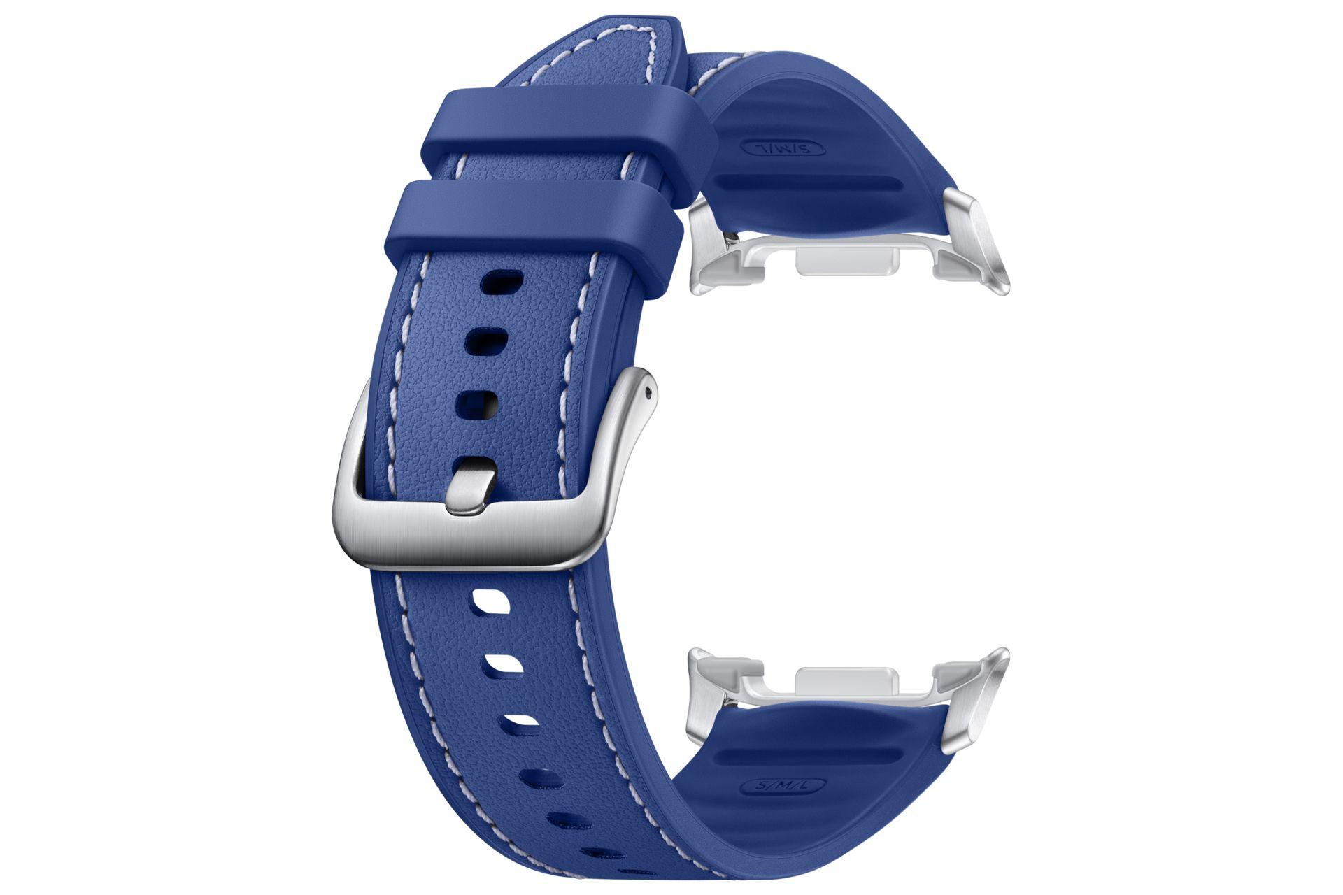 Bracelete Híbrido SAMSUNG Watch8 Classic (Azul - Imitação de pele - Azul-marinho), miniatura 2