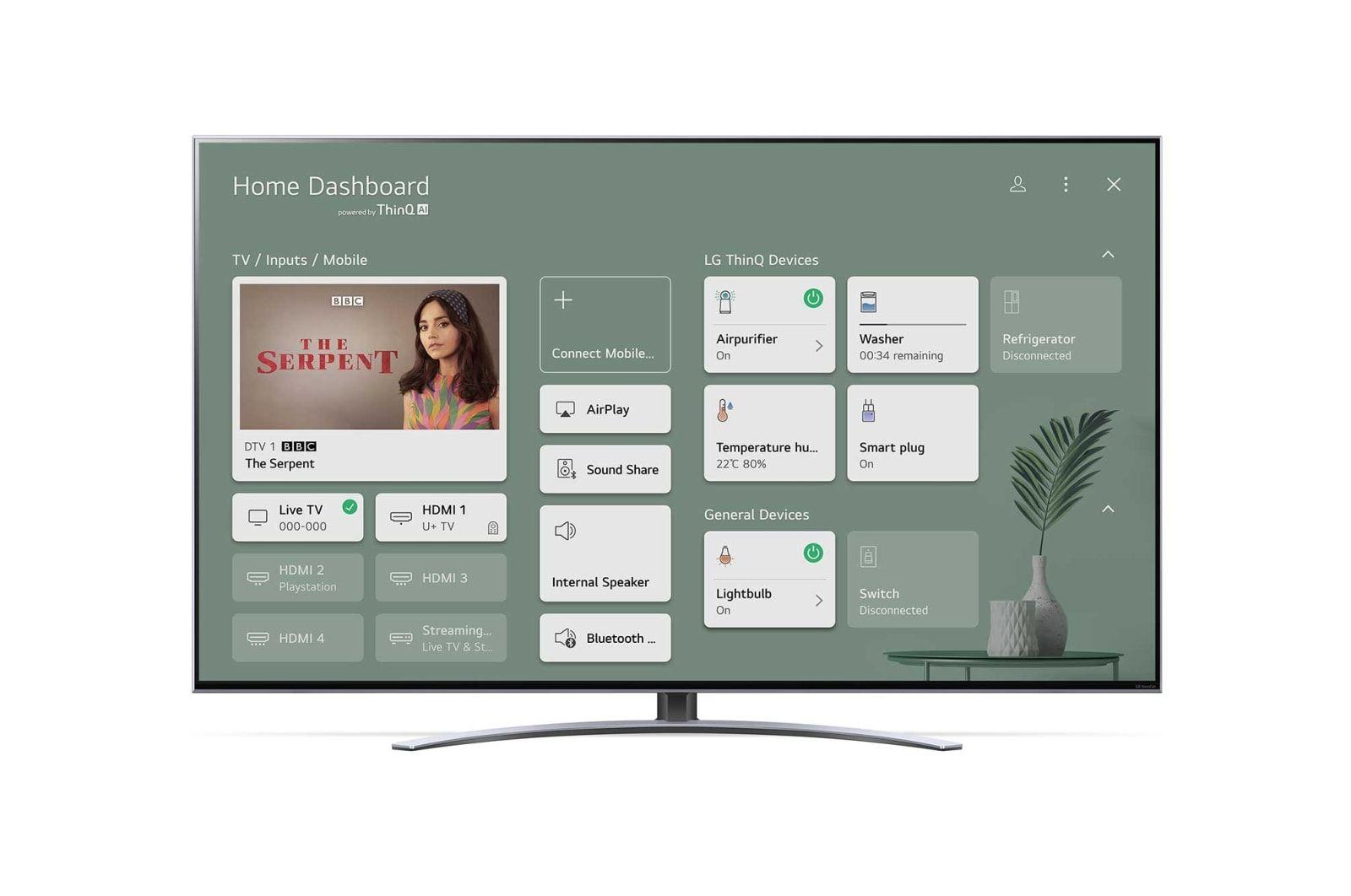 Televisão LG TV 65NANO886PB (65" - 4K Ultra HD NanoCell - Preto e Prateado), miniatura 3