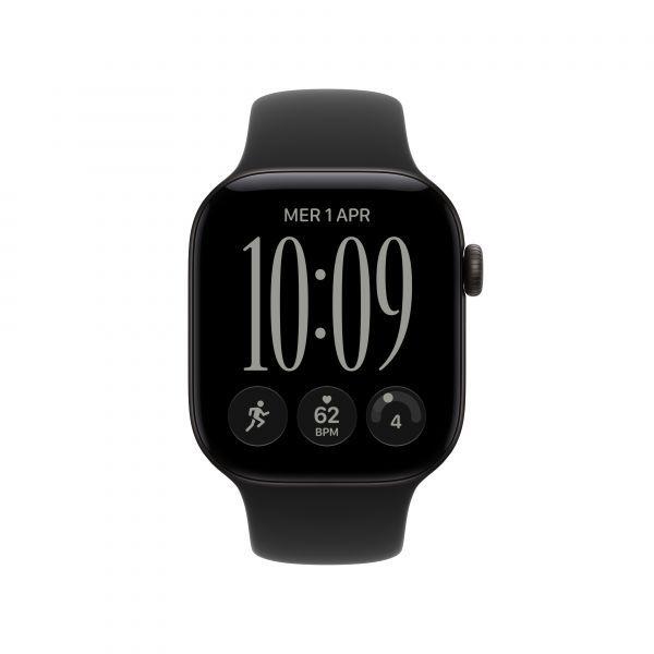 Smartwatch APPLE Watch Series 12 GPS + Cellular 42 mm (Retangular - watchOS 27 - Apple S11, dois núcleos - Preto), miniatura 2