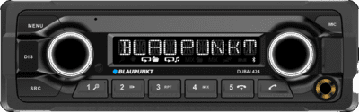 Rádio Automóvel BLAUPUNKT Dubai 424 Heavy Duty 24V (1-DIN - Bluetooth 5.0 LE)