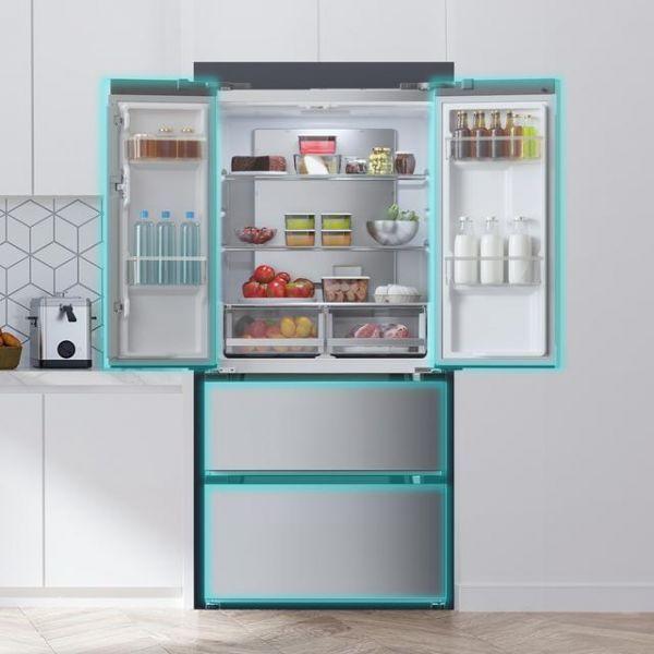 Frigorífico de Porta Francesa Independente CECOTEC FD436 (288 L - 183x83,6x63,6 cm - 183 cm - Inox), miniatura 3