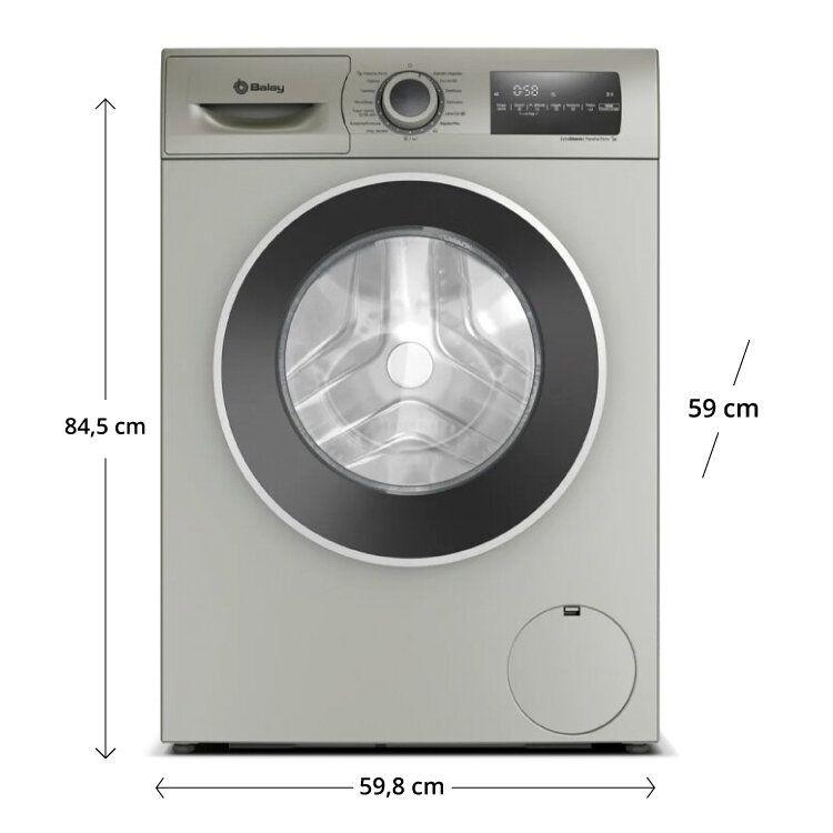 Máquina de Lavar Roupa Independente BALAY 3TS382X (1200 RPM - B - A - Inox), miniatura 2