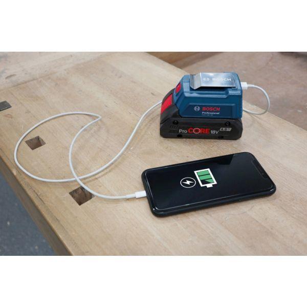 Carregador USB BOSCH GAA 18V-48 Professional (Azul e Vermelho), miniatura 4
