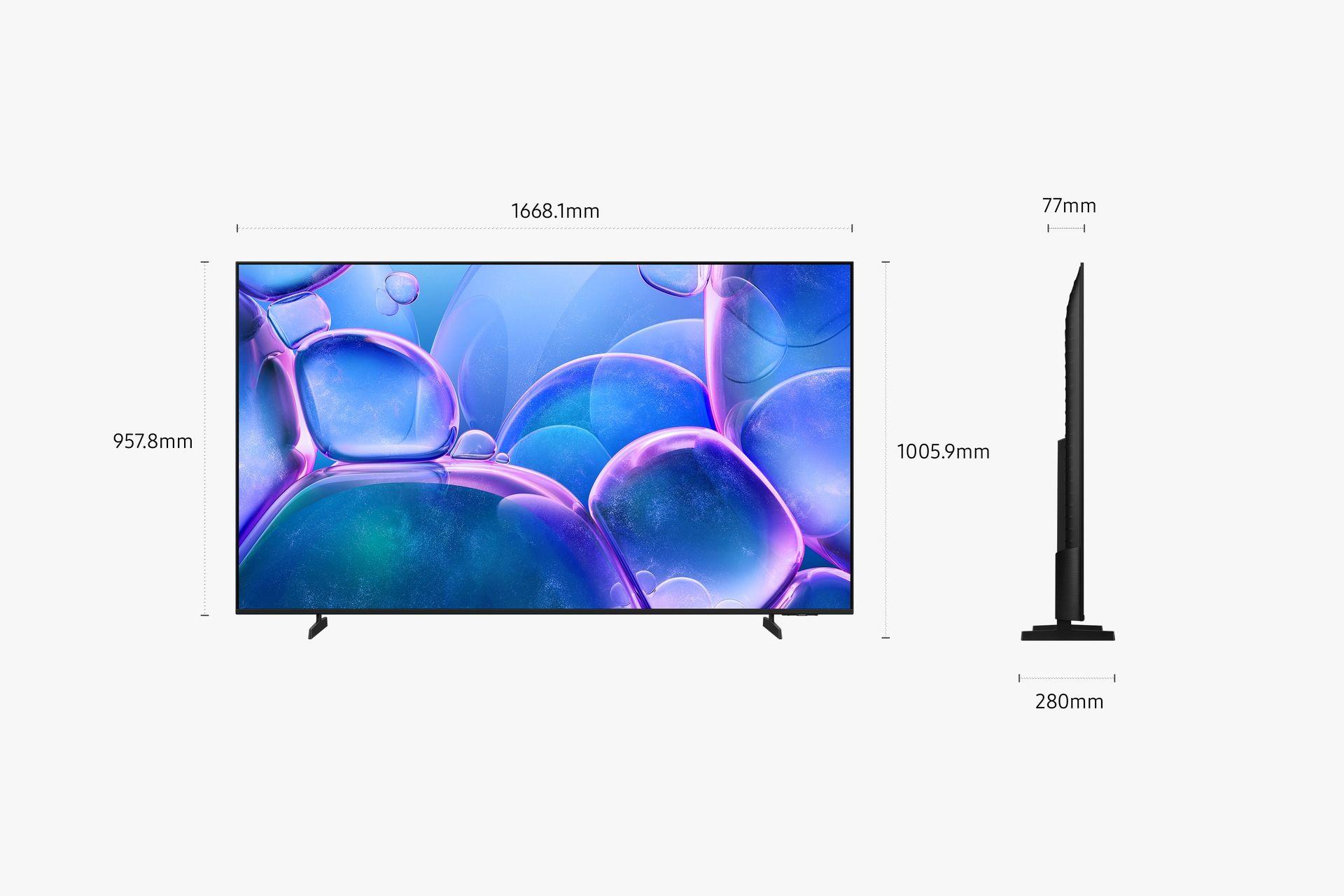 Televisão SAMSUNG TV TU75U7025FK (75" - LED - 4K Ultra HD - Preto), miniatura 5