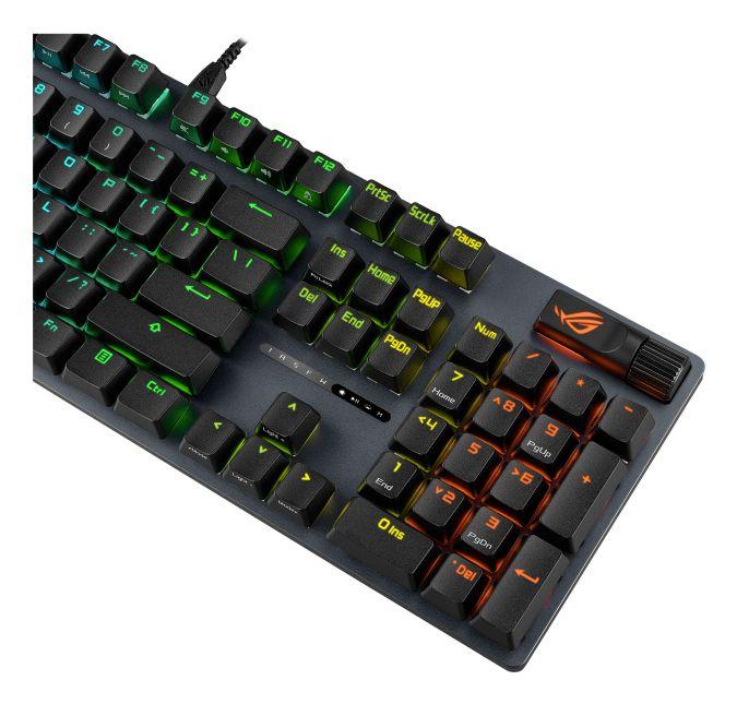 Teclado ASUS ROG Strix Scope II X (ROG NX Snow V2 - Tamanho completo - USB - Preto) — miniatura 5