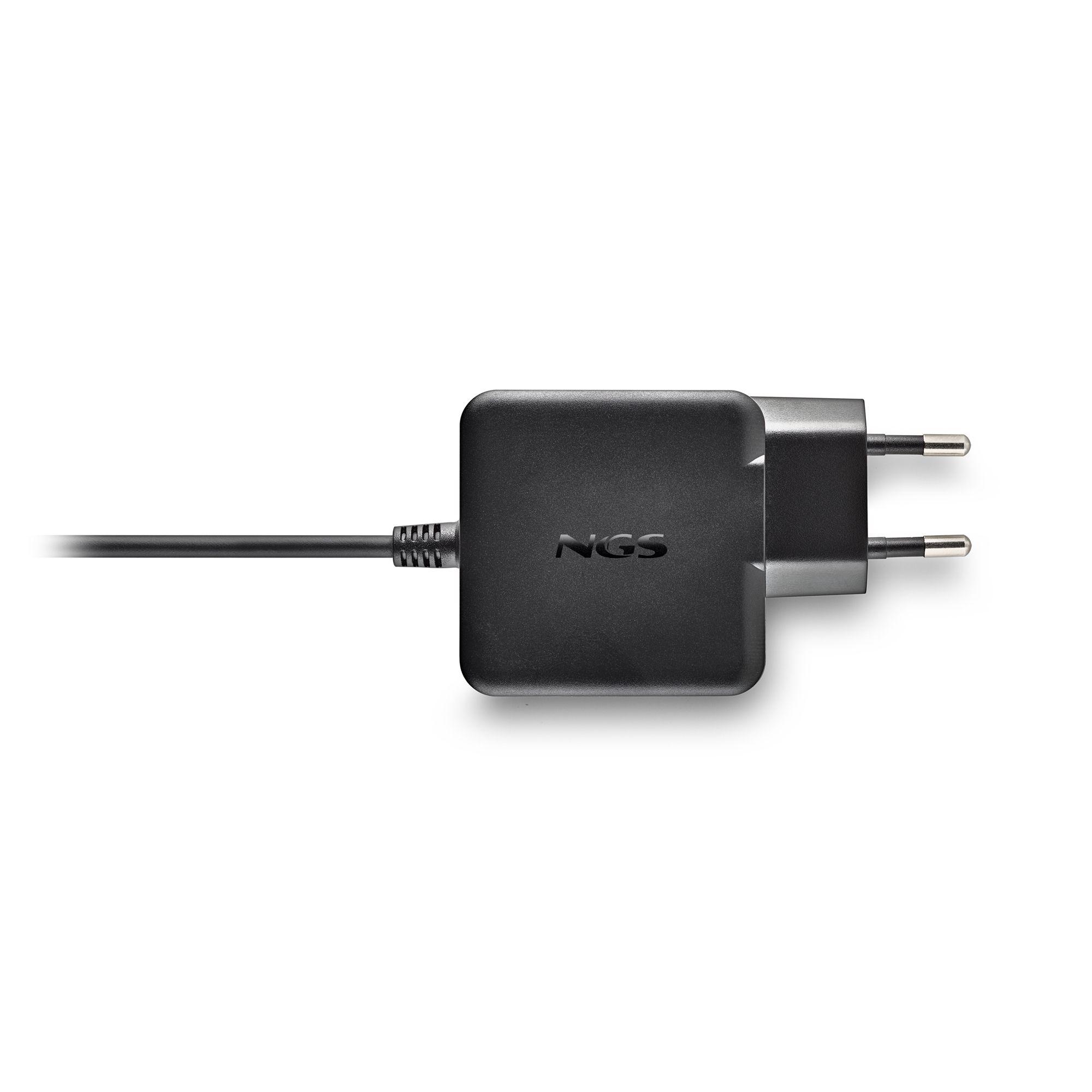 Carregador de Parede NGS GAN45W-C (45 W - Preto), miniatura 2
