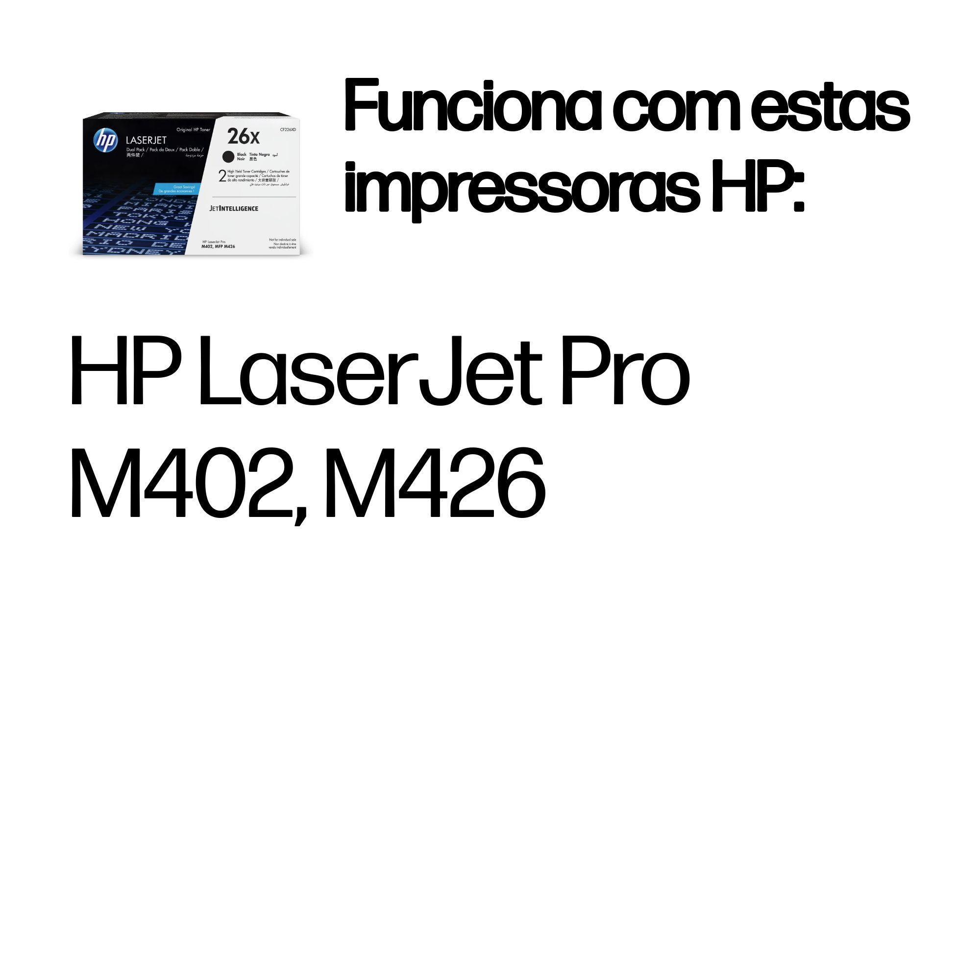 Pack de 2 Toners HP CF226XD (18000 páginas - Preto), miniatura 2