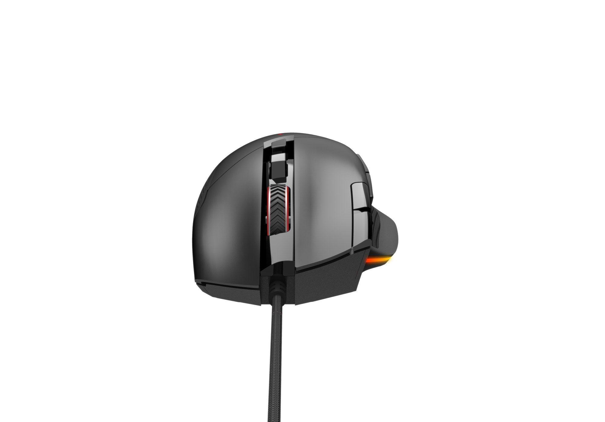 Rato AOC AGM600B (Mão direita - 16000 DPI - Ótico - Preto), miniatura 9