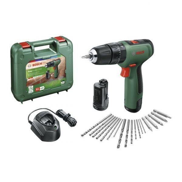 Berbequim Aparafusador de Impacto sem Fios BOSCH EasyImpact 1200 (Verde e Preto)