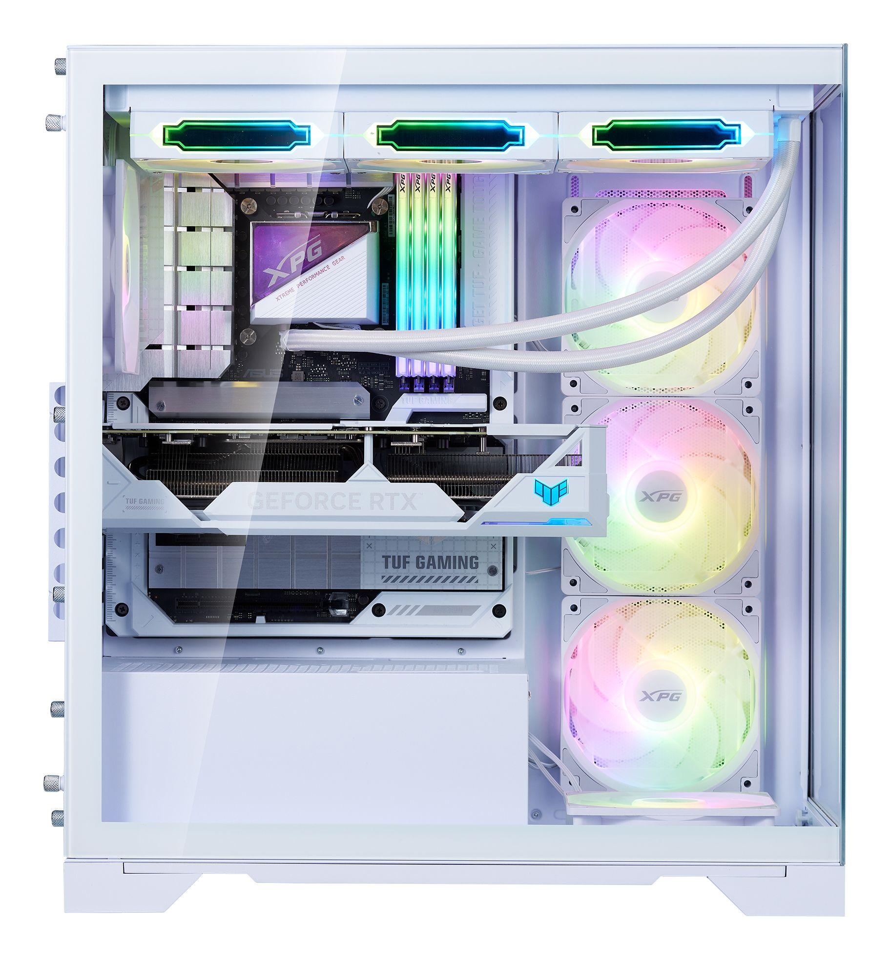 Caixa PC XPG Invader X BTF (ATX, Micro ATX, Mini-ATX - Midi Tower - SPCC, vidro temperado - Branco) — miniatura 4