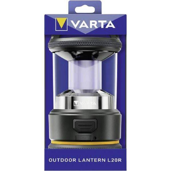 Lanterna LED VARTA Outdoor Sports L20R (420 lm - IP54 - Preto), miniatura 2