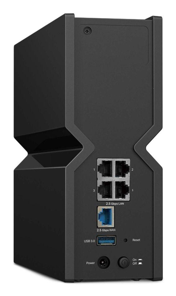 Router TP-LINK Archer BE550 (Wi-Fi 7 - 9300 Mbit/s - 2.5 Gigabit Ethernet - Preto) — miniatura 3