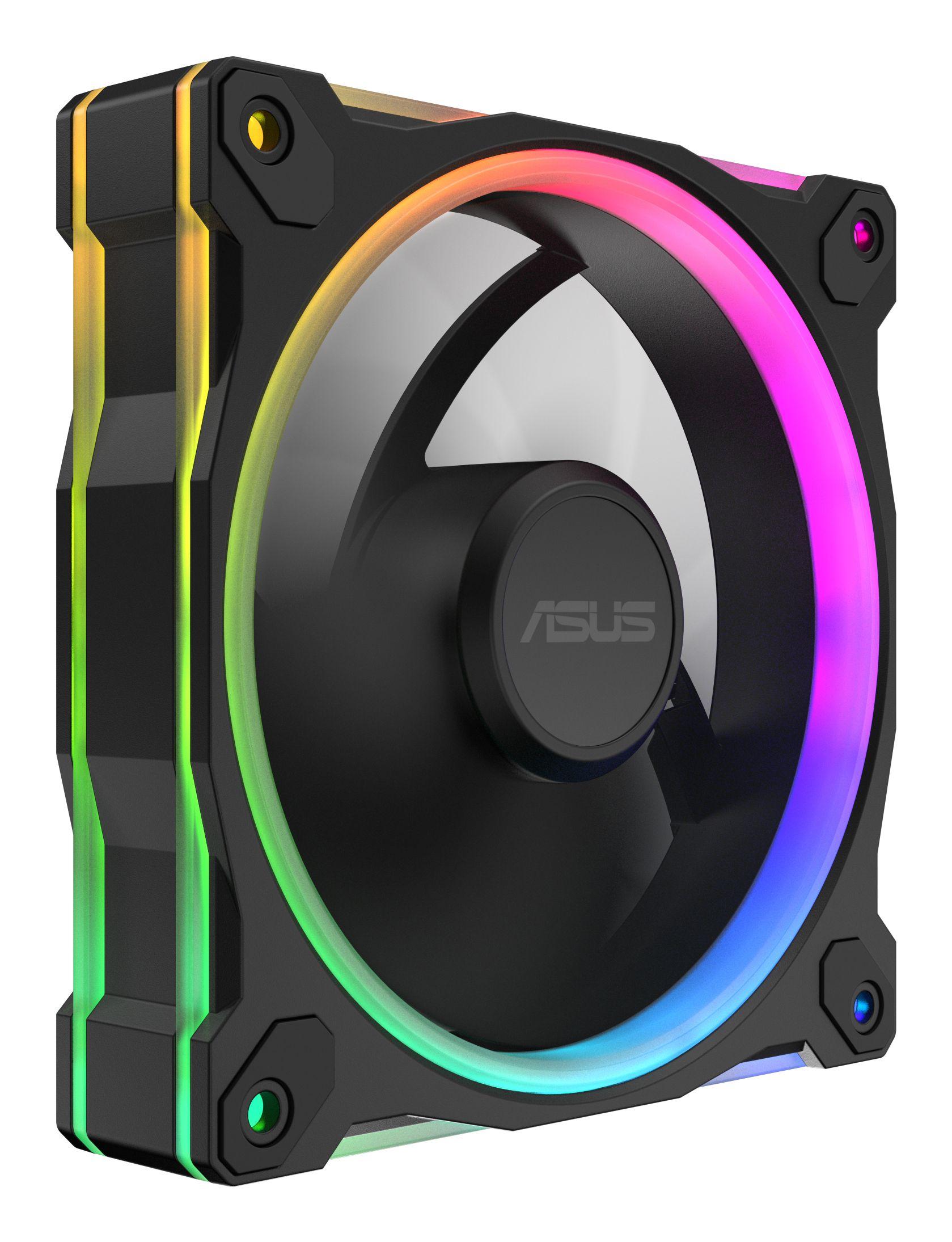 Ventoinha para Caixa PC ASUS Prime MR120 Fan ARGB (Preto), miniatura 2