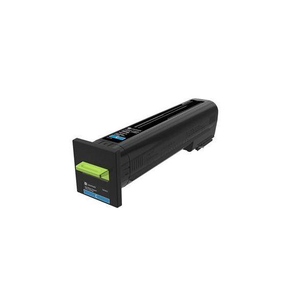 Toner LEXMARK 72K20C0 (8000 páginas - Ciano)