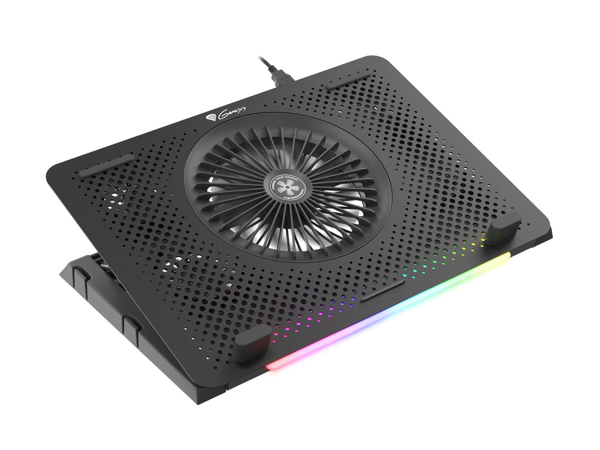Base de Refrigeração para Portátil GENESIS Oxid 450 RGB (15,6" - 39,6 cm - 2400 RPM - Preto), miniatura 6