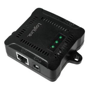 Adaptador PoE LOGILINK POE005 (Gigabit Ethernet - 1 unidade - 10,100,1000 Mbit/s - Preto)