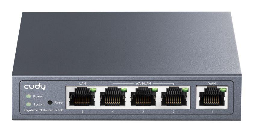 Router VPN CUDY R700 (Cinzento)