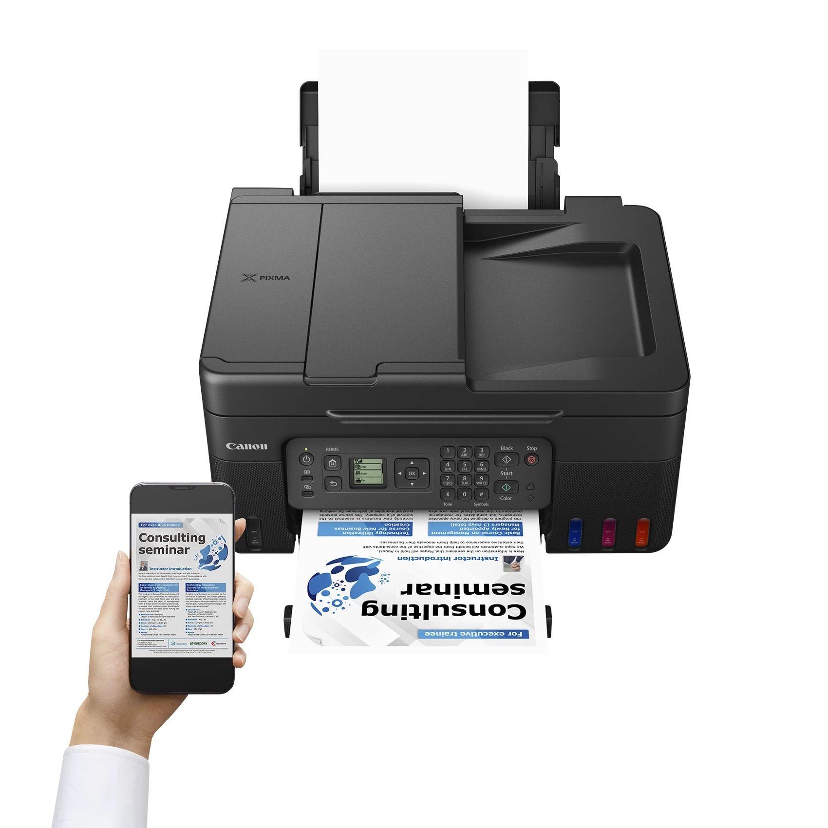 Impressora Multifuncional CANON PIXMA G4570 (A4 - Impressão a cores - USB Type-B - Preto) — miniatura 5