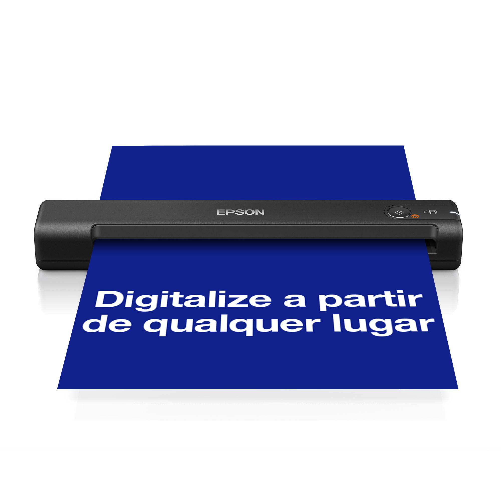 Scanner Portátil EPSON WorkForce ES-50 (Hi-Speed USB 2.0 - USB - Preto)