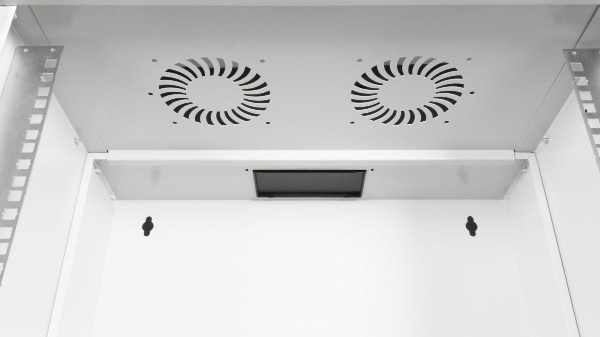 Bastidor de Parede EQUIP EWM-07-5440-G (19" - 7U - 540 x 400 mm - Cinzento claro) — miniatura 5