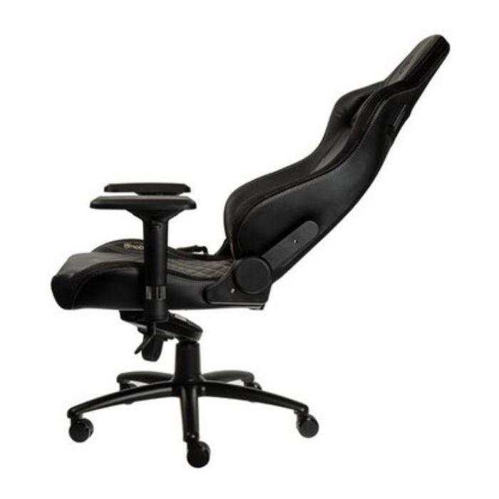 Cadeira Gaming NOBLECHAIRS EPIC (120 kg - Até 10 cm - Ajustáveis em 4D - Preto e Dourado), miniatura 4