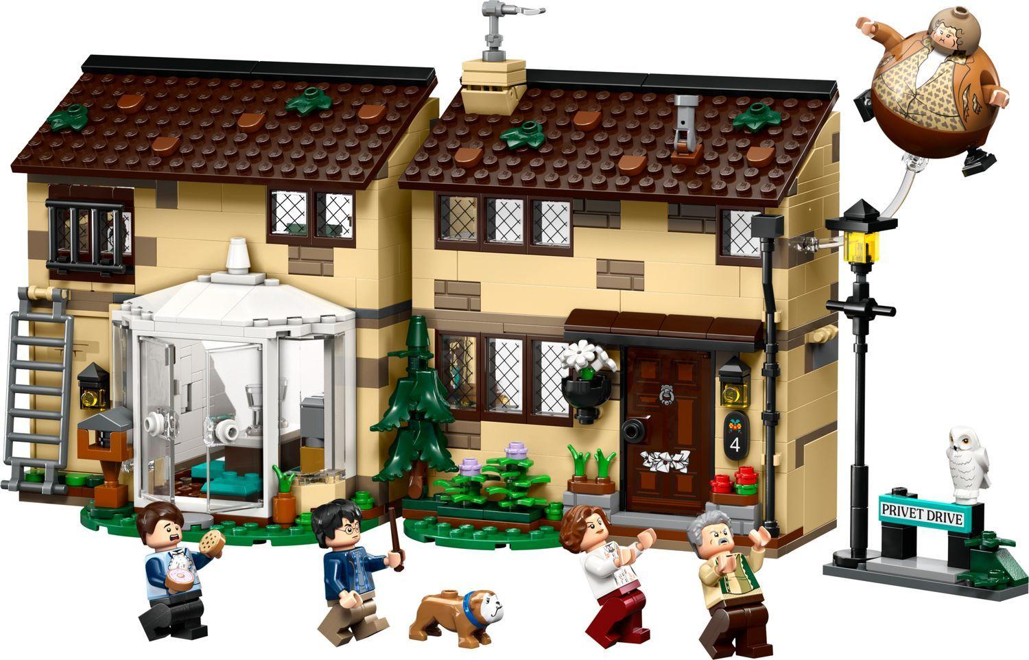 LEGO 76451 Harry Potter Privet Drive: Visita da Tia Marge (8+ anos - 639 peças)