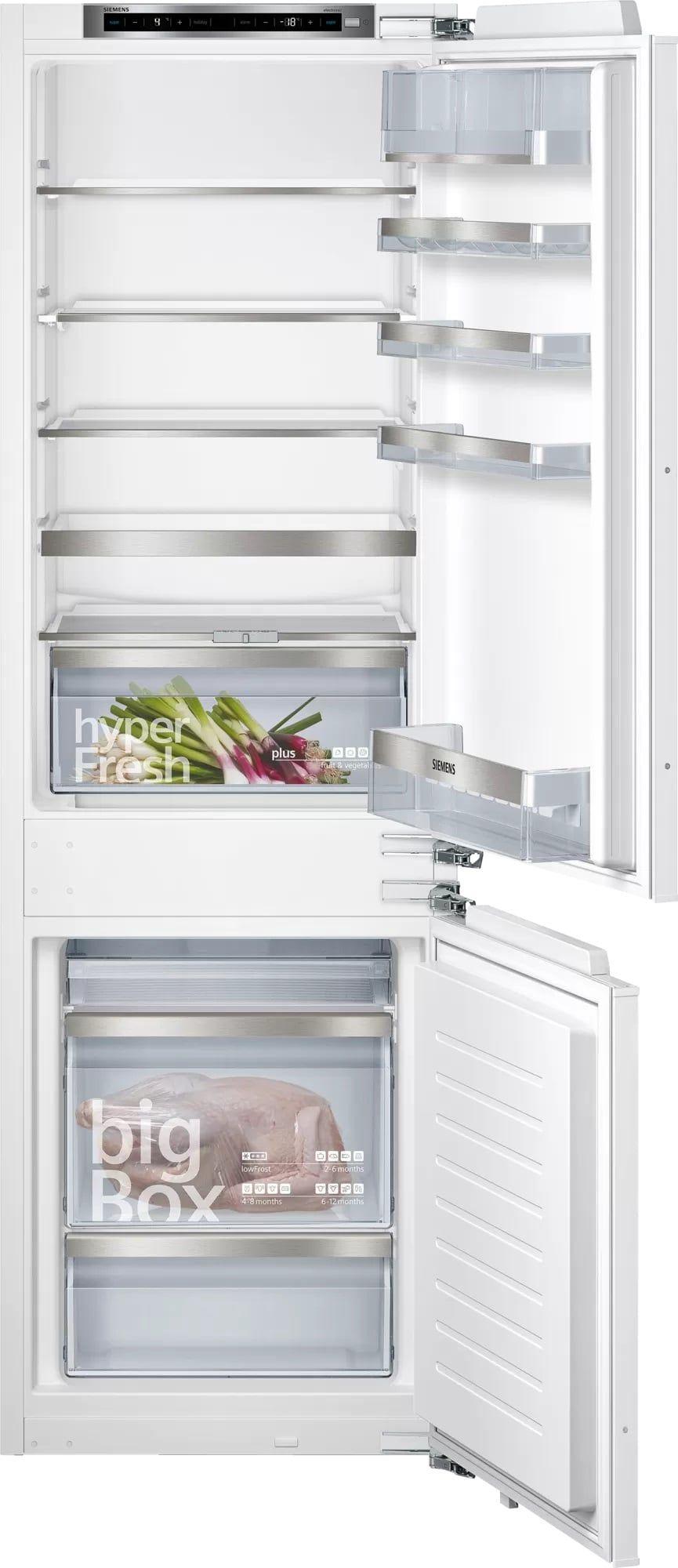 Frigorífico Combinado Encastre SIEMENS KI86SAFE0 (56 cm - 177 cm - 55 cm - Branco)