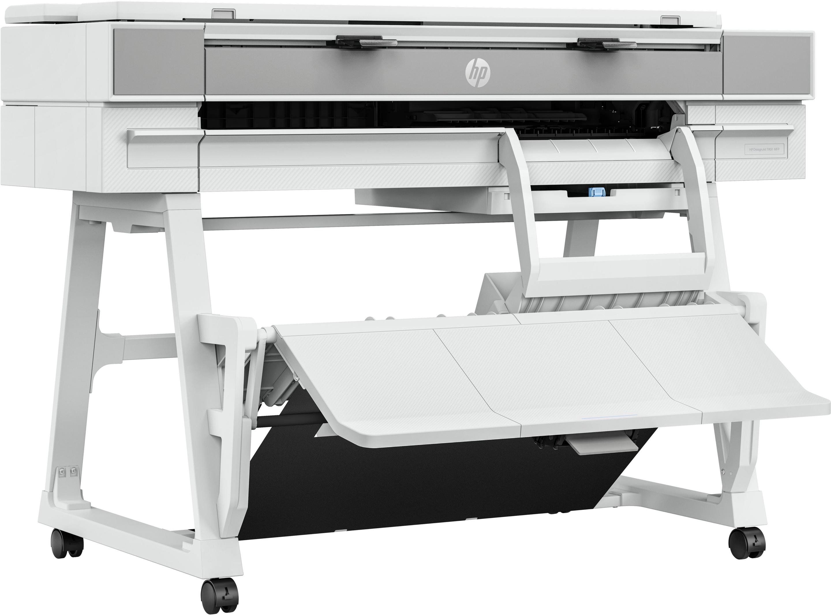 Impressora de Grande Formato Multifunções HP DesignJet T950 MFP (A0 - 36" - Wi-Fi - Branco), miniatura 3
