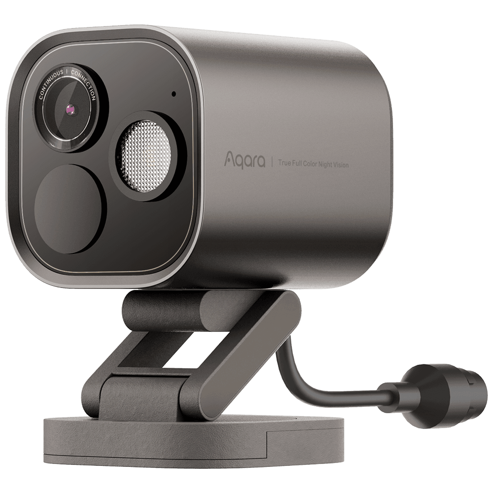 Câmara de Segurança IP AQARA Hub G5 Pro (Teto/parede - 2688 x 1520 píxeis - IP65 - Cinzento)