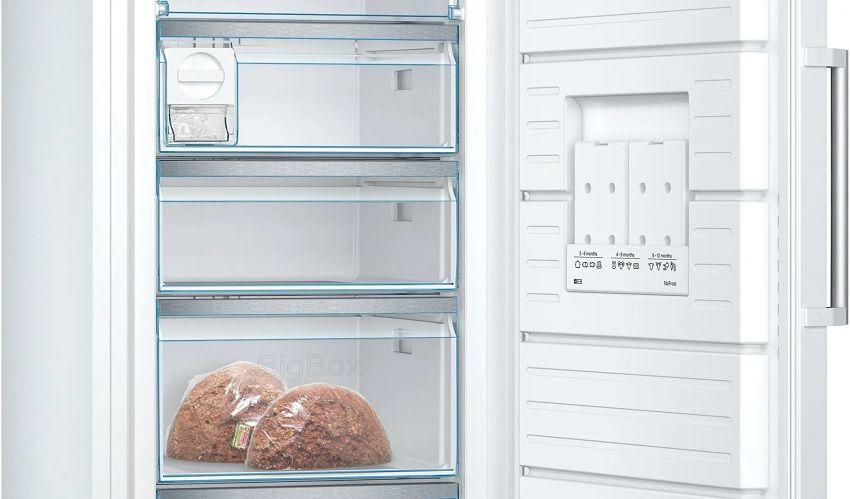 Arca Congeladora Vertical Independente BOSCH GSN54AWDV (Altura 176 cm - 70 cm - 176 cm - Branco) — miniatura 4