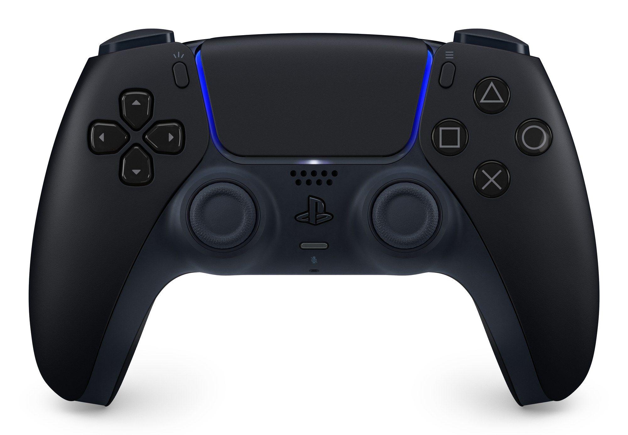 Comando SONY DualSense Midnight Black (PlayStation - Com fios e sem fios - Preto)