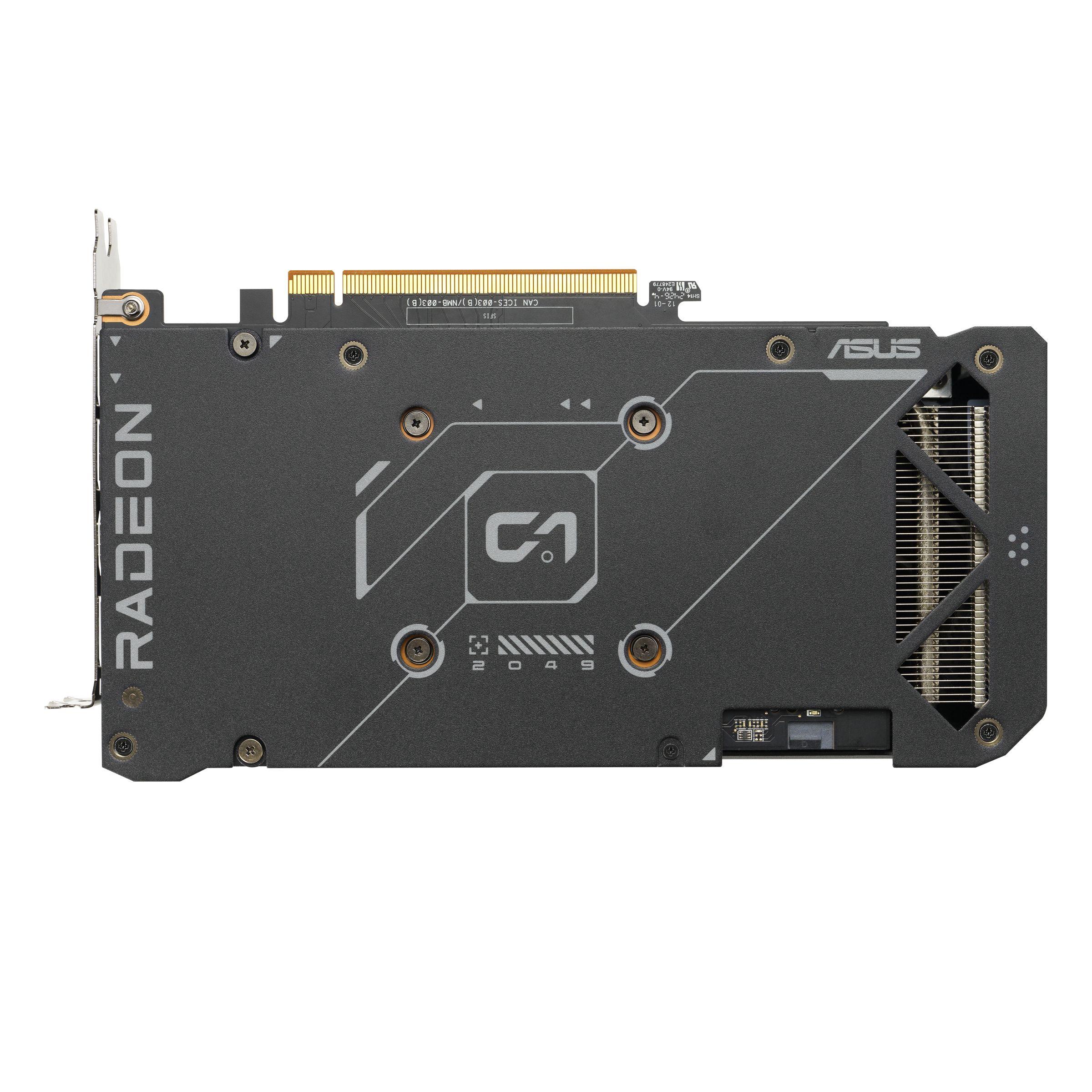 Placa Gráfica ASUS Dual Radeon RX 7600 EVO OC Edition (Radeon RX 7600 - 18 Gbit/s - 8 GB - Preto), miniatura 5