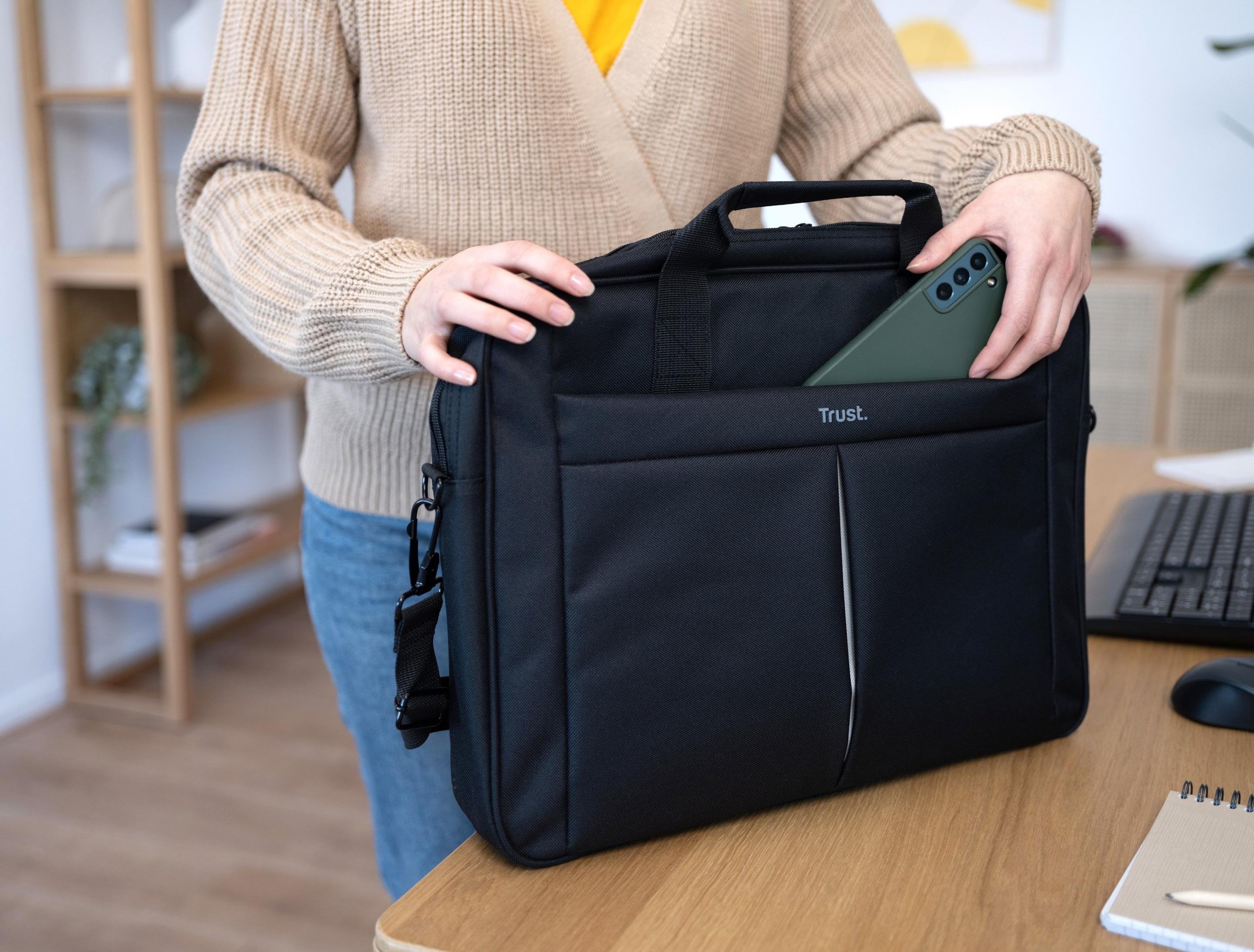 Mala para Portátil TRUST Primo 21551 (Até 16" - Preto) — miniatura 4