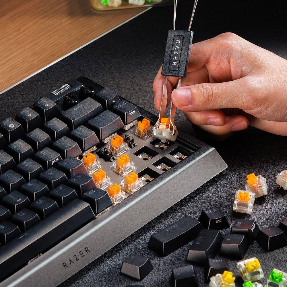 Teclado RAZER BlackWidow V4 75% (Inglês - Mecânico Razer Orange - USB - Preto) — miniatura 5