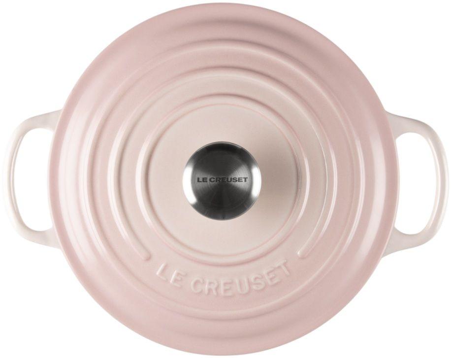 Caçarola Cocotte Redonda de Ferro LE CREUSET Signature 24 cm (Ferro fundido - Rosa Concha), miniatura 4