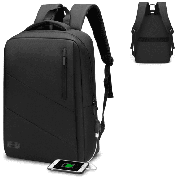 Mochila para Portátil SUBBLIM City Backpack (15,6" - Porta USB - Preto), miniatura 5