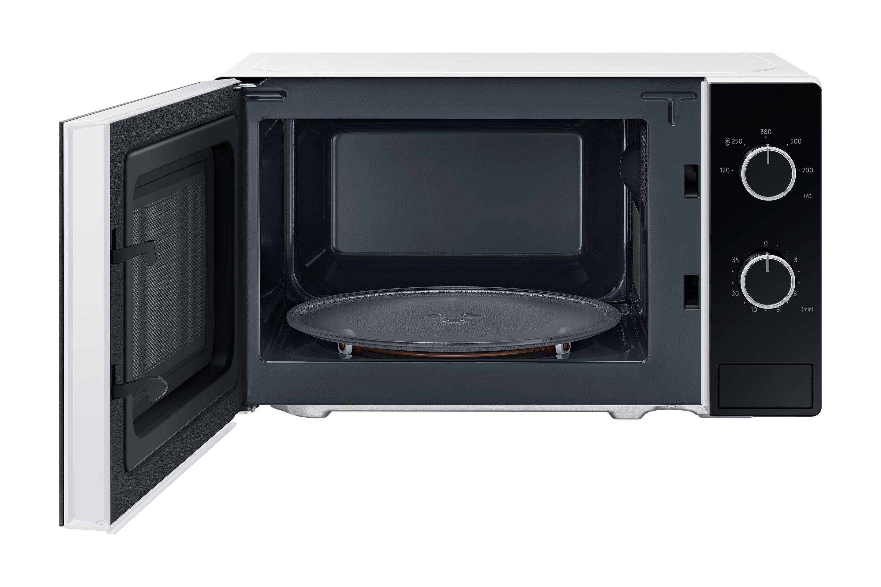 Micro-ondas Independente SAMSUNG MS20A3010AH/EG (Altura 25,9 cm - Preto e Branco) — miniatura 2