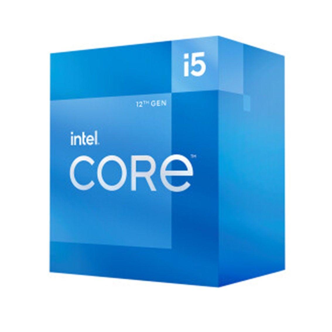 Processador INTEL Core i5-12400 (LGA 1700 - 6 núcleos - 2,5 GHz)